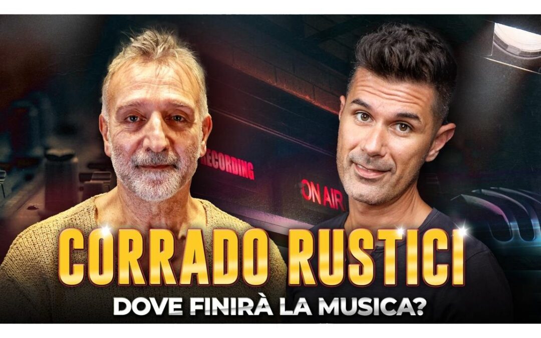 Interviste a Corrado Rustici, produttore, arrangiatore, chitarrista.