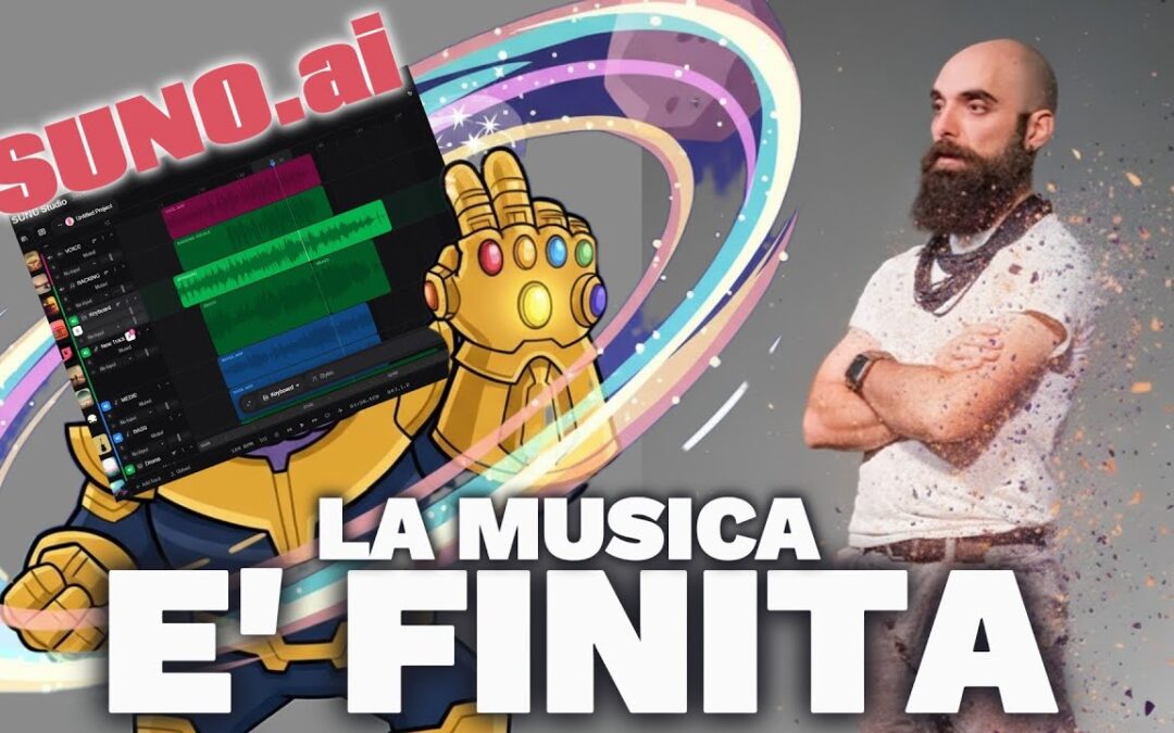 SUNO Studio AI Multitraccia dove ogni traccia è “promptabile”