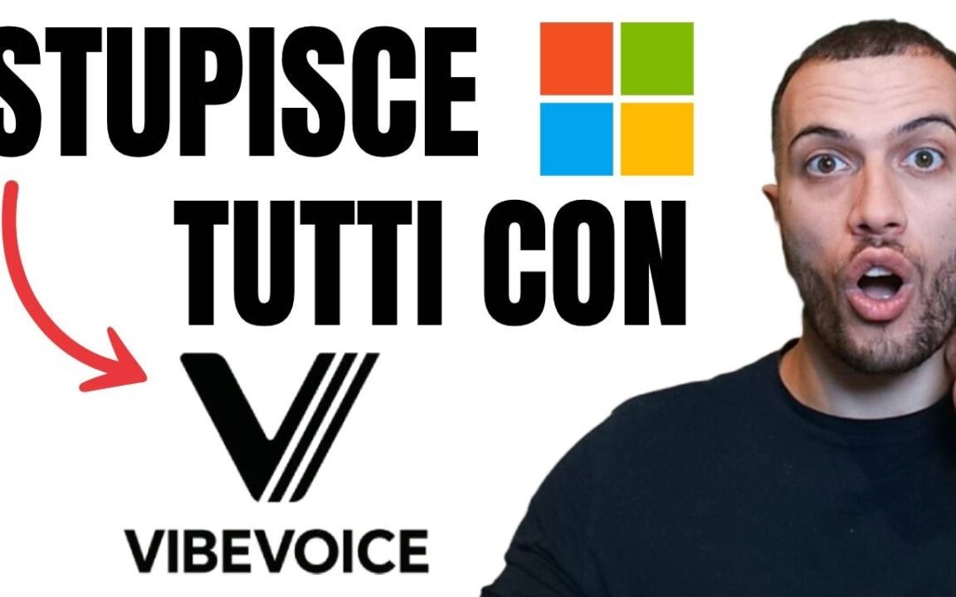 Microsoft VibeVoice AI Open-Source, interessante, da tenere d’occhio per gli sviluppi.