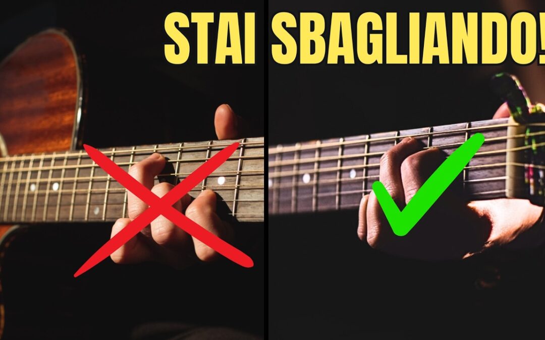 Come migliorare la mano sinistra e correggere degli errori posturali.